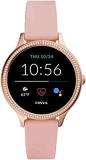 Fossil Fossil Womens 42 Mm Gen 5E Full Color Display Dial Silicone Digital Watch FTW6066I WFIF FTW6066I, Not Assigned, Not Assigned