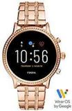 Fossil Gen 5 Julianna Stainless Steel Touchscreen Smartwatch With Speaker, Heart Rate, GPS And Smartphone Notifications FTW6035