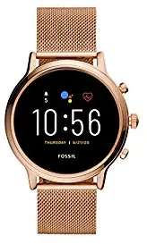 Fossil Gen 5 Julianna Touchscreen Smartwatch with Speaker, Heart Rate, GPS and Smartphone Notifications FTW6062