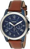 Fossil Grant Analog Blue Dial Men's Watch FS5151