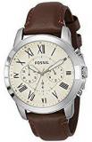 Fossil Grant Chronograph Beige Dial Men's Watch FS4735