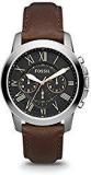 Fossil Grant Chronograph Black Dial Men's Watch FS4813