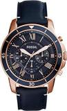 Fossil Grant Sport Analog Blue Dial Men's Watch FS5237