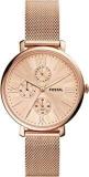 Fossil Jacqueline Analog Rose Gold Dial Women's Watch ES5098