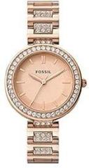 Fossil Karli Rose Gold Watch BQ3181