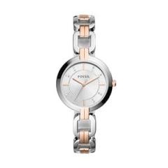 Fossil Kerrigan Analog Silver Dial Women's Watch BQ3341