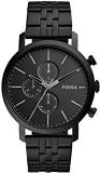 Fossil Luther Analog Black Dial Men's Watch BQ2330