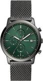 Fossil Neutra Minimalist Analog Green Dial Men's Watch FS5908