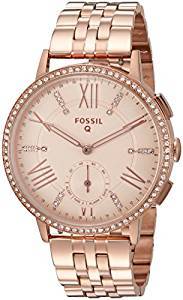 Fossil Q Gazer Hybrid Rose Gold Tone Stainless Steel Smartwatch