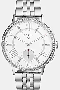 Fossil Q Gazer Hybrid Silver Stainless Steel Smartwatch