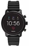 Fossil Q Gen 4 Hr Digital Black Dial Men's Watch FTW4018