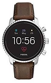 Fossil Q Gen 4 Hr Digital Silver Dial Men's Watch FTW4015