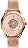 Fossil Tailor Me Analog Rose Gold Dial Women's Watch ME3187