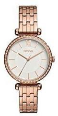 Fossil Tillie Analog White Dial Women's Watch BQ3497