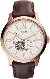 Fossil Townsman Analog Beige Dial Men's Watch ME3105