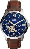 Fossil Townsman Analog Blue Dial Men's Leather Watch ME3110