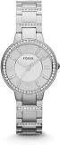 Fossil Virginia Silver Watch ES3282