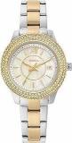 Fossil Women Stainless Steel Analog Mother Of Pearl Dial Watch Es5138, Band Color Multicolor