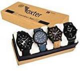 Foxter Combo Of 4 Analogue Multicolor Dial And Stylish Balt Men's And Boy's Watch