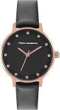 French Connection Leather Analog Black Dial Women's Watch Fcn00035J