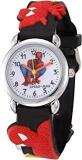 FRIEDRICH Anologue White Dial Spiderman Watch for Boys, Girls & Kids