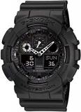 G Shock Analog Digital Black Dial Men's Watch GA 100 1A1DR G270