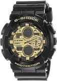 G Shock Analog Digital Gold Dial Men's Watch GA 140GB 1A1DR G1021