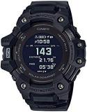 G Shock Black Smartwatch G Squad Series For Men With Heart Rate Monitor + Gps Function + Solar Powered GBD H1000