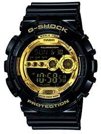 G Shock Digital Gold Dial Men's Watch GD 100GB 1DR