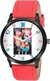 Generic Black BTS 3 Boy's And Girl's Analog Watch