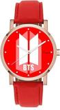 Generic BTS Red BTS Premium Rosegold Unisex Watch