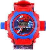 Generic Digital Unisex Watch Multicolor Dial Colored Strap