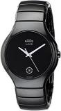 Generic Radoo Ceramica Analogue Unisex Watch Black Dial Black Color Strap Stylis