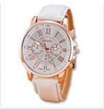 Geneva Analogue Round White Dial Unisex Watch Shvm10