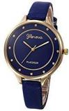 Geneva Platinum Analog Blue Dial Women & Girls Watch GP 315