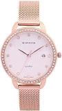 Giordano Analog Silver Dial Women's Watch C2084 22