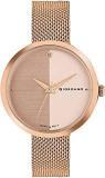 Giordano Eleganza Collection Analog Watch For Women With Color Variant, Ladies Wrist Watch With Stylish Wired Mesh Band GD 4062