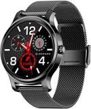 GIORDANO GIORDANO Black Unisex Smart Watch With Bluetooth Voice Calling, 1.28 Display, Heart & SpO2 Monitoring, Multi Sports Modes, Sleep Monitor & IP67 Water Resistance With In Built Microphone And Speaker