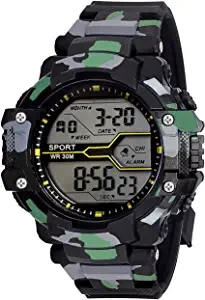 Digital Black Dial Men's & Boy's Watch Gw030