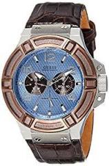 Guess Analog Blue Dial Unisex Watch W0040G10