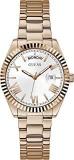 GUESS Analog Off White Dial Unisex Adult Watch GW0308L3