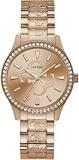 Guess Analog Rose Gold Dial Women's Watch W1280L3