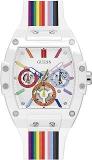 GUESS Analog White Dial Men's Watch GW0720G1