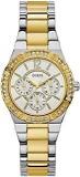 GUESS Analog White Dial Unisex's Watch U0845L5