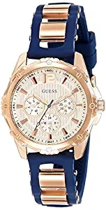 Guess Analog White Dial Women's Watch W0325L8