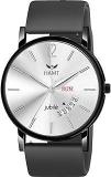 Hamt Black Silicone Strap Analog Watch For Men GR411