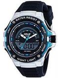 Helix Analog Digital Black Dial Unisex Watch TWESK0300