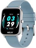 Helix Full Touch Fitness Smart Watch With HRM, BP, Oxygen Monitor, Music, Camera Control, Message And Call Notification Digital Black Dial Unisex Adult Watch TW0HXW102T