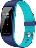 Helix Gusto 2.0 By Helix, Dual Color Fitness Band With Colored Display, HRM, SOS, Music Control, Message And Call Notification Digital Black Dial Unisex's Watch, Up To 7 Days Active Battery Life TW0HXB204T