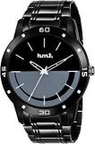 HMTq Analogue Men's Watch Black Dial Black Colored Strap